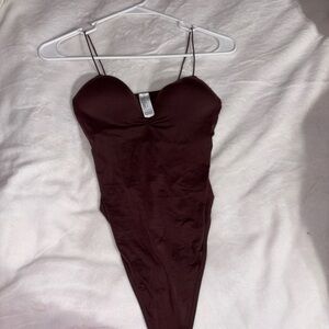 Forever 21 Deep brown Bodysuit